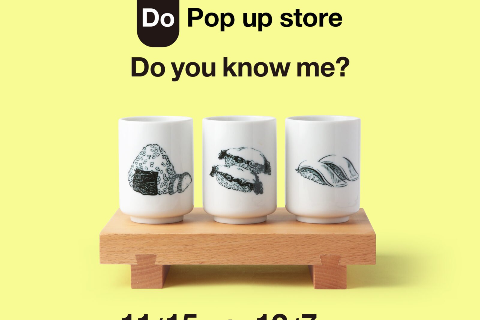 Do you know me? 新作POP UP STORE at matcha KIMIKURA